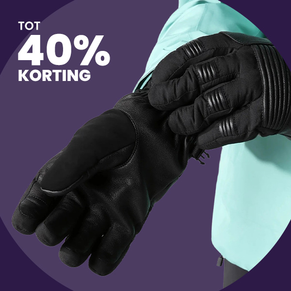 Wintersport handschoenen tot 40% korting